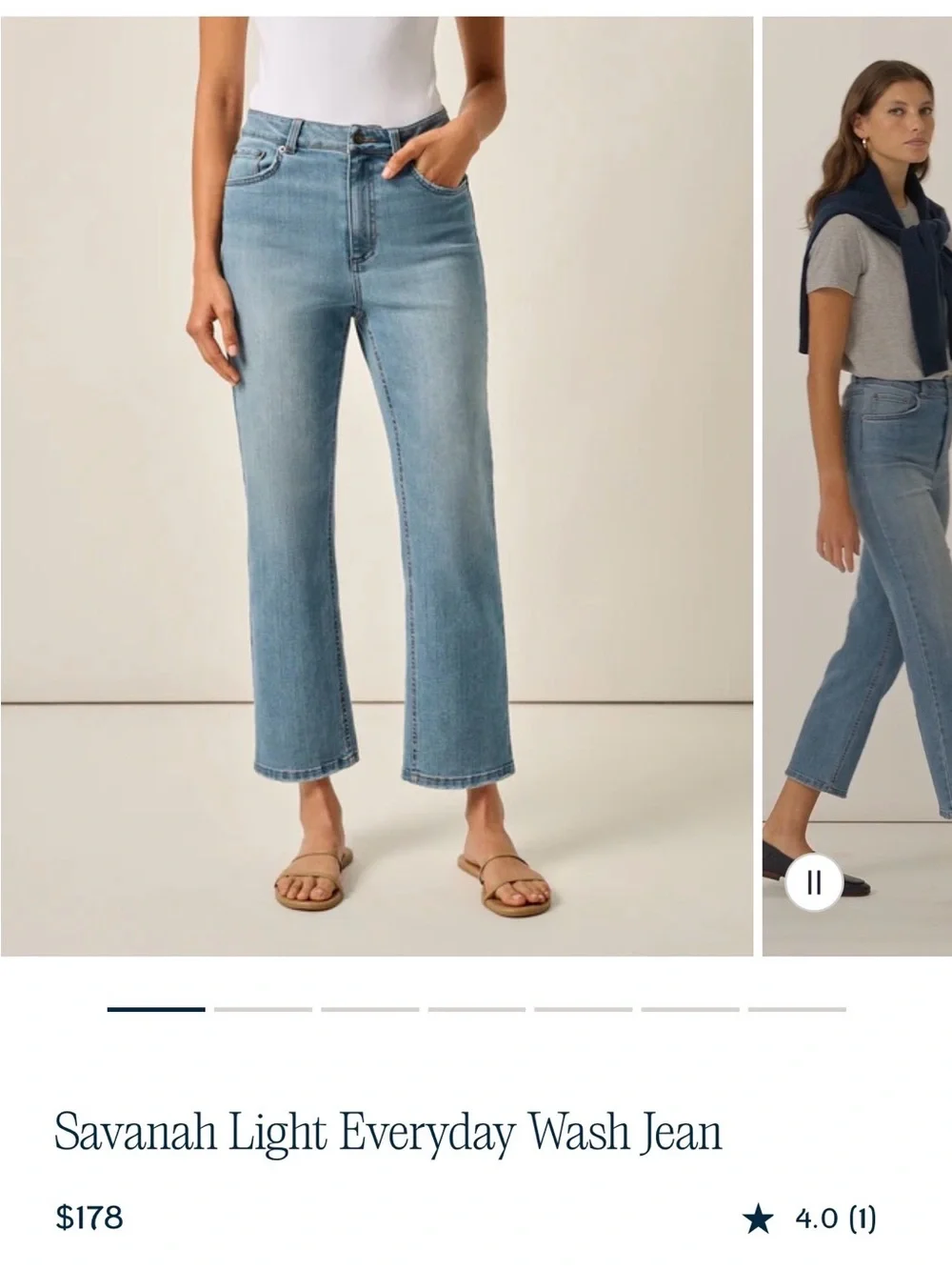johnnie-O Light Blue Straight Leg Women’s Jeans